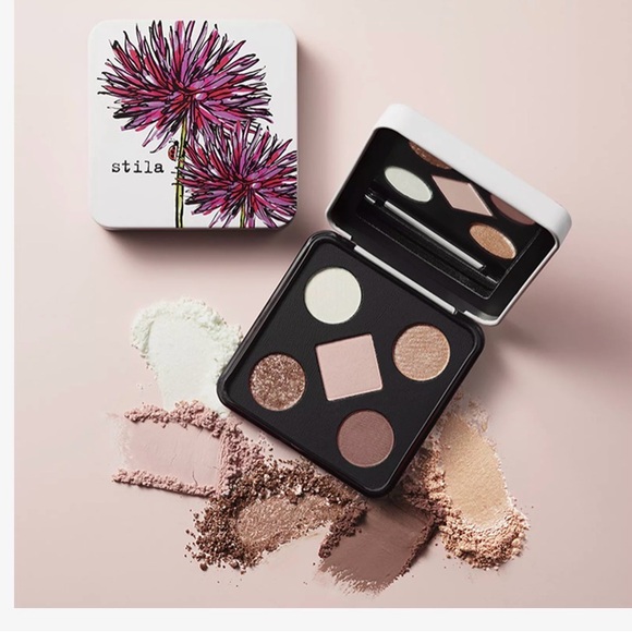 Stila Other - Stila Pink & Champagne 5-Color Eyeshadow Palette